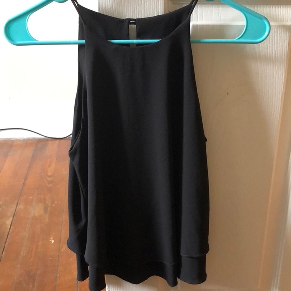 Black flowy tank top - Picture 1 of 1